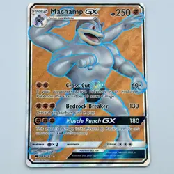 Machamp GX 135/147 Full Art SM - Burning Shadows Ultra Rare Pokemon Card - LP++ - Image 1