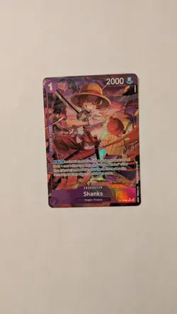 One Piece Card Game TCG Shanks OP13-065 Alt Art M/NM Condition - Image 1