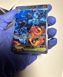 Mega Charizard X EX 360HP custom Holographic Pokemon Card - Image 3