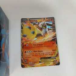 Blaziken EX Hoenn Power Tin Pokemon Storage Tin Metal Box w/ Card - Image 4