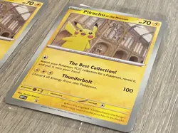2 x Pokemon TCG Oversized Pikachu At The Museum Promo Card Sealed - Image 4