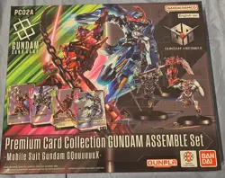 Gundam Card Game Premium Card Collection Gundam Assemble Set GQuuuuuuX New - Image 1