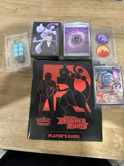 Pokemon Scarlet & Violet Destined Rivals Bundle NO PACKS!!! Promo Card & more! - Image 1