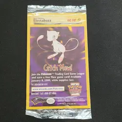 Electabuzz - Catch Mew Promo Pack - Black Star Promo - Pokemon Card - SEALED - Image 1