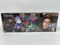 Star Trek CCG Reflections 1.0 Sealed Box of 30 packs 18 Cards Per Pack Rare. - Image 2
