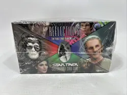Star Trek CCG Reflections 1.0 Sealed Box of 30 packs 18 Cards Per Pack Rare. - Image 5