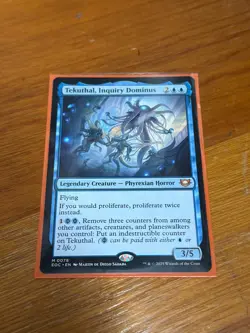 Tekuthal, Inquiry Dominus M Commander: Edge of Eternities 78 NM - Image 1