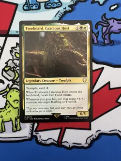 Treebeard, Gracious Host x1 Mtg Tales of Middle-Earth Commander - Image 1