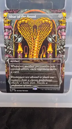 Altar Of The Brood-MTG-Secret Lair Encyclopedia Of Magic NM Foil - Image 2