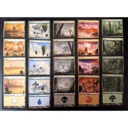 CHK Kamigawa Basic Land Collector Lot 2004, 1 Each Art - MTG Magic The Gathering - Image 1
