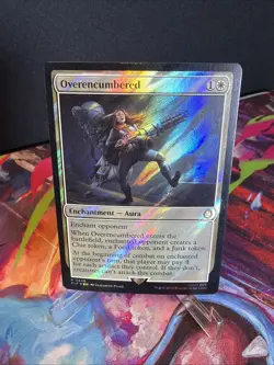 Overencumbered Surge Foil - PIP 0546 - NM - MTG Magic - Image 1