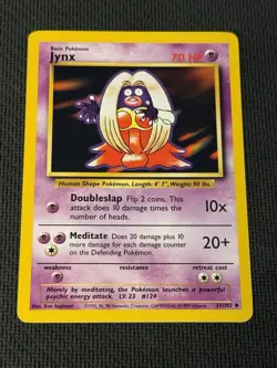 Jynx 31/102 - Pokemon Base Set Unlimited 2 - Image 1