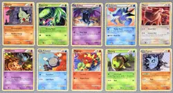Pokemon HGSS Unleashed Regular Vintage Bulk Card Lot x40 NM 💎 (6 RARES) - Image 2