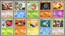 Pokemon HGSS Unleashed Regular Vintage Bulk Card Lot x40 NM 💎 (6 RARES) - Image 4