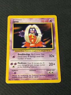Jynx 31/102 - Pokemon Base Set Unlimited 1 - Image 1