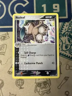 Nuzleaf 39/100 Crystal Guardians Pokemon TCG - Image 3