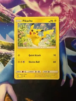 Pikachu 19/68 Hidden Fates Common Pokemon Card - Image 3