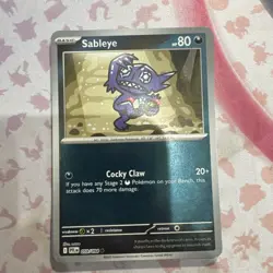 Sableye 59/94 - Reverse Holo - Pokemon Phantasmal Flames - NM - Image 1