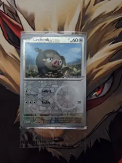 Lechonk Pokemon Center Stamp 155/198 Reverse Holo Sealed Promo - Image 1