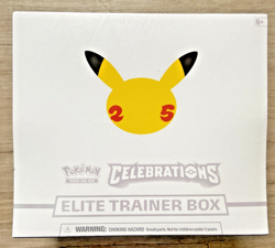 Pokemon TCG Celebrations Elite Trainer Box 25th Anniversary ETB Sealed. - Image 1