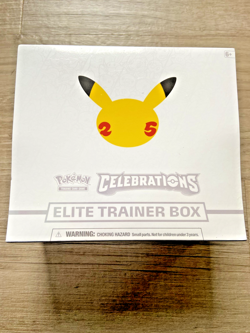 Pokemon TCG Celebrations Elite Trainer Box 25th Anniversary ETB Sealed. - Image 3