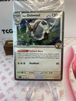 Hop's Dubwool STAMPED Promo 136/159 Pokemon Journey Together Sealed - Image 2