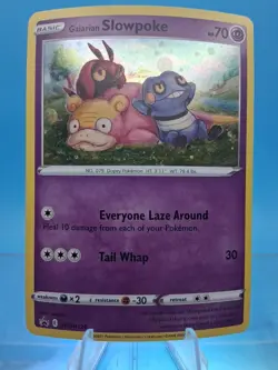 Galarian Slowpoke SWSH126 Pokemon Promo Rare Holo NM - Image 1