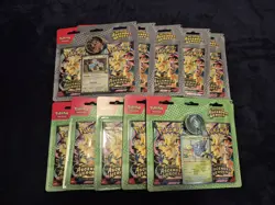 Pokemon Ascended Heroes 2 Pack Blister Larry Erika Assorted lot x10 NEW SEALED - Image 1