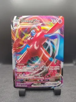 NM-Mint Deoxys VMAX - SWSH267 - SWSH Black Star Promos Pokemon SWSH Black Star - Image 1