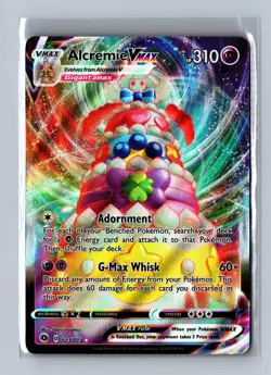 Alcremie VMAX Ultra Rare Pokemon Champion's Path #23/73 B - Image 1