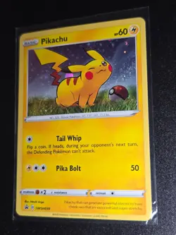 Pokemon TCG - Pikachu - SWSH039 - Black Star Promo - Image 1
