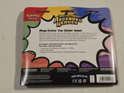Pokemon Mega Evolution Ascended Heroes Tech Sticker Box—Promo, 3 Booster Packs - Image 2