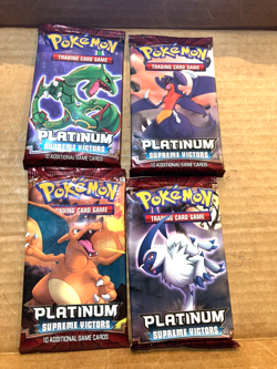 VTG.Pokemon Diamond & Pearl PLATINUM SUPREME VICTORS Booster Pack sealed - Image 1