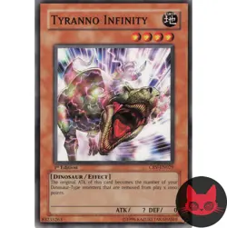 Yugioh Tyranno Infinity CRV-EN029 Common 1st Edition NM - Image 1