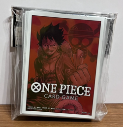 ONE PIECE Card Game Official Card 70 Sleeve 1 Monkey D. Luffy BANDAI - Image 1