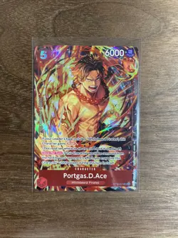 Portgas.D.Ace (Illustration Box Vol.5) ST15-005 One Piece Promotion Cards Foil - Image 1