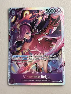 One Piece Heroines Edition English Vinsmoke Reiju EB03-031 SR NM - Image 1