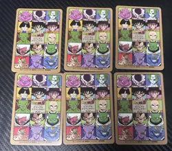 Dragon Ball Z Carddass Visual Adventure Lot Of 6 Cards PRISM TCG BANDAI - Image 2