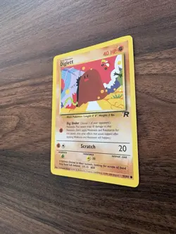 DIGLETT - Team Rocket Set - 52/82 - Common - Pokemon Card - Unlimited - LP - Image 4