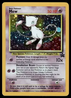 Pokemon Cards Mew 9 Wizards Black Star Promos Promo NM *2 - Image 1