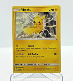 Pokemon Card Pikachu Cosmic Eclipse Common 66/236 Near Mint - Image 1