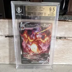 Pokemon Black Star #SWSH261 Charizard VMAX Beckett 9.5 TCG Card - Image 1