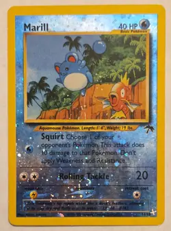 Marill Southern Islands 11/18 Reverse Holo Pokemon Card - Image 1