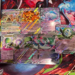 Pokemon Ex Lot Near Mint Various Cards Lucario Snorlax Nidoking - Image 1