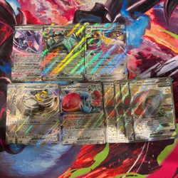 Pokemon Ex Lot Near Mint Various Cards Lucario Snorlax Nidoking - Image 2