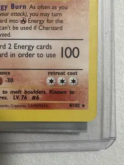 Pokemon TCG Charizard 4/102 Celebrations Holo Card 25th Anniversary - READ DESCR - Image 2