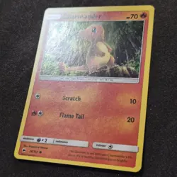 Charmander 18/147 – Burning Shadows (2017) – Cosmos Holo – Pokemon Card - Image 2