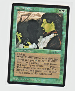 Magic the Gathering ~ MTG ~ 1x Ifh-Biff Efreet ~ LP ~ Arabian Nights - Image 1