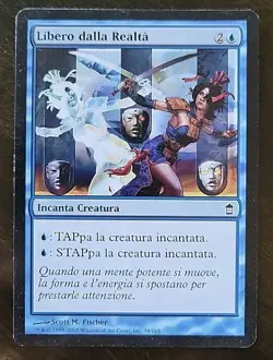 Freed from the Real Saviors of Kamigawa Regular Italian Magic Mtg LP-MP - Image 1