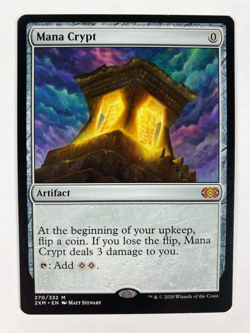 Magic: The Gathering Mana Crypt NM Condition 2020 MTG Mystery Booster List - Image 1